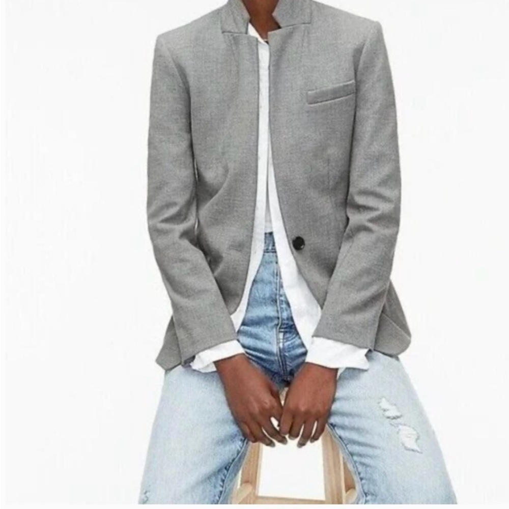 J. Crew Elegant Gray Blazer Item K5961.